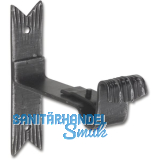 Wandhalter Vorhangstange Rustikal einl�ufig Schmiedeeisen schwarz