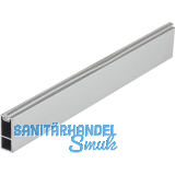 Schrankrohr Ninos 3000 mm auf Ma�, Aluminium natur eloxiert