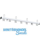 RONTEC Sicherheits-Wandgarderobe 55 S - 8446 1000 mm Aluminium natur eloxiert