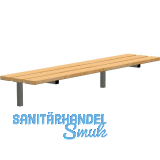RONTEC Sitzbank wandh�ngend 1000 mm Stahl/Buche