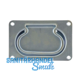 Kistengriff 084.000 zum Einlassen 140 x 90, Stahl verzinkt