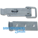 Kistenverschluss absperrbar 110x32, Stahl verzinkt