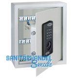 ROTTNER Schl�sselschrank KEYTRONIC 20, 300 x 245 x 110 mm, hellgrau