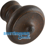 Knopf Duke � 30 mm, Eisen antik rostig gewachst