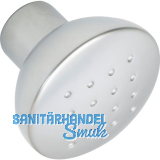 Knopf Pharis � 33 mm, Tiefe 27 mm, ZN verchromt matt