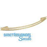 Griff Himalia LA 128 mm, Breite 168 mm, ZN vermessingt