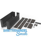 CONERO Zargenset Innenauszug 168 H, schwarz