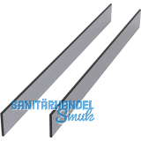 CONERO ESG f�r Innenauszug 72 H, Lichte Korpusbreite 760-820 mm, Floatglas grau