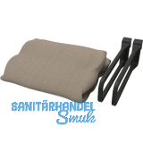 CONERO W�schesack schmal 190 mm graubeige, B�gel schwarz