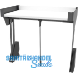 CONERO Kleiderlift Top, Lichte Schrankbreite 805-988 mm, schwarz