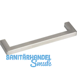 Griff Euros hohl, LA 128 mm, Breite 138 mm, Edelstahl geb�rstet