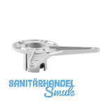 CAMAR Ersatz-Befestigungsplatte oben - Tischfuss zylindrisch/Aluminium � 50 mm