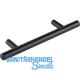 Griff Elara � 12 mm, LA 160 mm, Breite 224 mm, Edelstahl schwarz matt