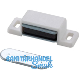 MACO Magnetschnapper Type 4, Haltekraft 4 kg, Kunststoff wei�