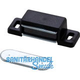 MACO Magnetschnapper Type 4, Haltekraft 4 kg, Kunststoff schwarz