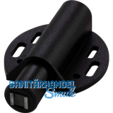 MACO Druckmagnetschnapper einfach, zum Anschrauben, Kunststoff schwarz