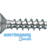 PLASFAST�-Schraube Senkkopf 4.0x20 TX20 Stahl verzinkt-blau