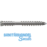 SPAX-D Holzterrassenschraube mit Zylinderkopf 6.0x 60 Torx 25 Edelstahl A4