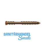 SPAX-D Holzterrassenschraube mit Zylinderkopf 5.0x 60 Torx 25 Edelstahl A2 antik