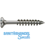 SPAX Holzfassadenschraube Linsensenkkopf 4.5x 45 TG TX20 A2 mit Bewertung