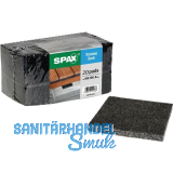 SPAX-Pads 100x100x8 mm f�r Terrassenb�den 20 St�ck pro Packung