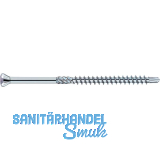 Hobotec Holzbohrschraube 5.0x 50/30 Torx 25 Edelstahl geh�rtet mit Zierkopf