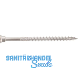 S&P Terrassenschraube ZKO 5.0x 45 TX25 martensitisch Edelstahl geh�rtet