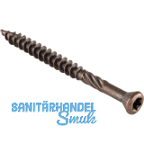 EUROTEC Hapatec Fassadenschraube 5.0 x 50 mm - Edelstahl C1, antik