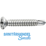 SFS-SP3/31 Fensterbohrschraube 3.9x38 PH 2 Stahl GS silber f. Kunststoffprofile