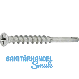 SFS Eck-und Scherlagerschrauben SPE2/23-SNK4,3X42,5-GSS verz. weiss