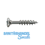 SPAX-FEX H Beschlagschraube 4.0x 35 PZ 2 Stahl silber f�r Holzbefestigungen
