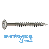 SPAX Holzbauschraube Tellerkopf 6.0x 80 VG Torx 30 Edelstahl A2 mit Bewertung