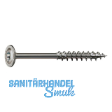 SPAX Holzbauschraube Tellerkopf 6.0x 120 TG Torx 30 Edelstahl A2 mit Bewertung