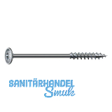 SPAX Holzbauschraube Tellerkopf 6.0x300 TG Torx 30 Wirox-Silber mit Bewertung