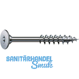 SPAX Korpusschraube ohne Linse 4.0x 34 TG TX20 - Stahl vernickelt