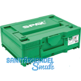 SPAX SNK Montagekoffer / Systainer T-Loc, T-STAR plus, Wirox-Silber