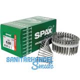 SPAX Senkkopf 5.0x 60 Teilgewinde Torx 20 Wirox gegurtet im Coil