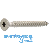 Spanplattenschraube Senkkopf 5.0x 40 Vollgewinde Torx 25 Edelstahl A2