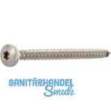 Spanplattenschraube Halbrundkopf 4.0x 45 Vollgewinde Torx 20 Edelstahl A2