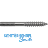 Stockschraube 8X 50 Edelstahl A2 ohne Schl�sselfl�che
