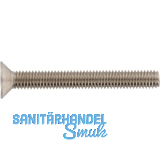 Senkkopf-Sicherheitsschraube M 3x10 mit TX10 und PIN - Edelstahl A2