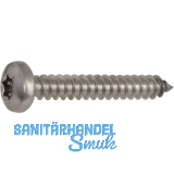 DIN7981C 4.8x 38 Torx25 verzinkt Linsen-Blechschraube ~ISO14585