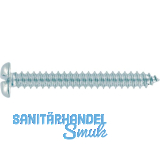 DIN7971C 4.8x 19 verzinkt Linsenkopf-Blechschraube