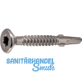 DIN7504 5.5x38 Torx 25 verzinkt Fl�gelbohrschraube Senkkopf