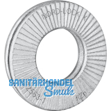 NORD-LOCK Keilsicherungsscheiben NLX 8sp zinklamellenbeschichtet, nach DIN25201