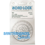 NORD-LOCK Keilsicherungsscheiben NL 4 zinklamellenbeschichtet, - Blister SB-20
