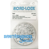 NORD-LOCK Keilsicherungsscheiben NL 8 zinklamellenbeschichtet, - Blister SB-20
