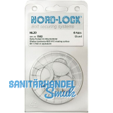 NORD-LOCK Keilsicherungsscheiben NL20 zinklamellenbeschichtet, - Blister SB- 4