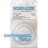 NORD-LOCK Keilsicherungsscheiben NL4ss Edelstahl A4, - Blister SB-10