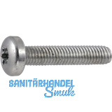 DIN7500PE (CT) M 3x 5 Torx 10 verzinkt gewindefurchende Linsenschraube